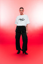 Wuen İstanbul-Parachute Pant Black Glossy-Pantolon-1-Milagron.com