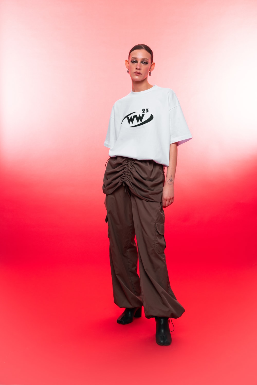 Wuen İstanbul-Parachute Pant Green-Pantolon-1-Milagron.com