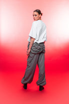Wuen İstanbul-Parachute Pant Grey-Pantolon-2-Milagron.com