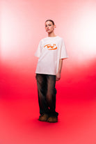 Wuen İstanbul-T-shirt White / Orange-T-Shirts-1-Milagron.com