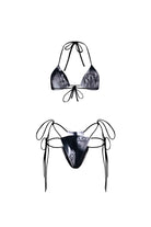 Wuen İstanbul-Wuen Black Silver Bikini Set-Bikini & Mayo-2-Milagron.com