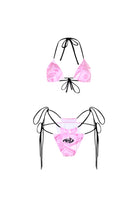 Wuen İstanbul-Wuen Pink Money Bikini Set-Bikini & Mayo-1-Milagron.com
