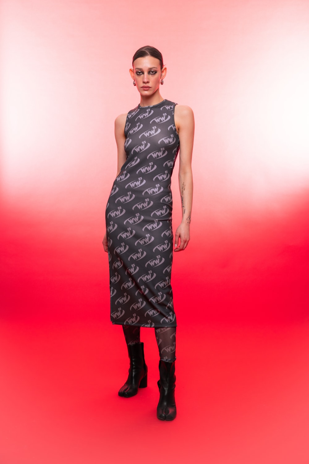 Wuen İstanbul-Wuen/ww23 Dress-Elbise-1-Milagron.com