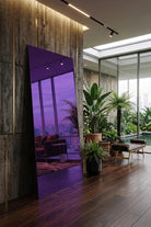 Purple Mor Dekoratif Ayna - 1