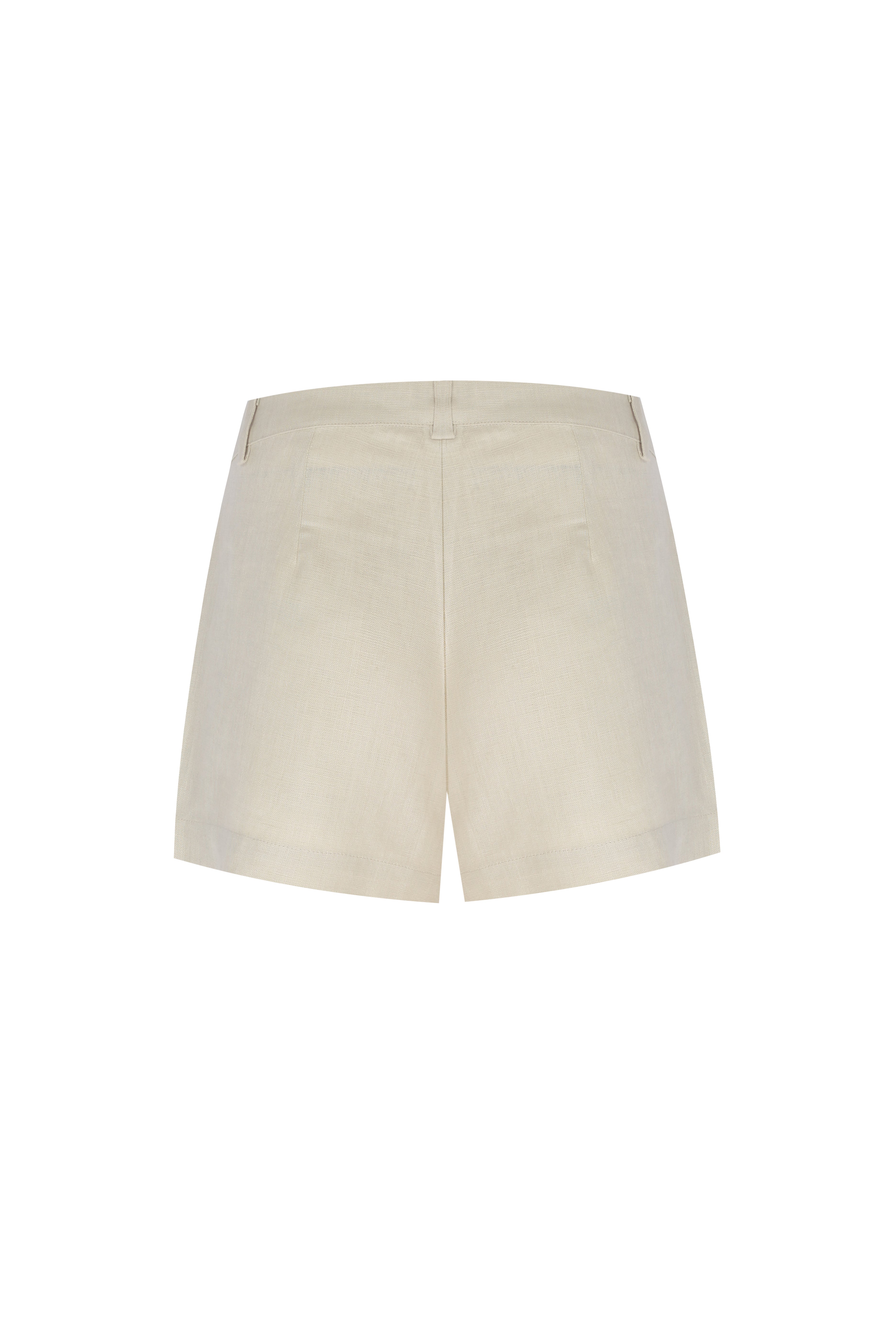 Yasemin Karagülle-Andy Short Beige-SHORT-2-Milagron.com