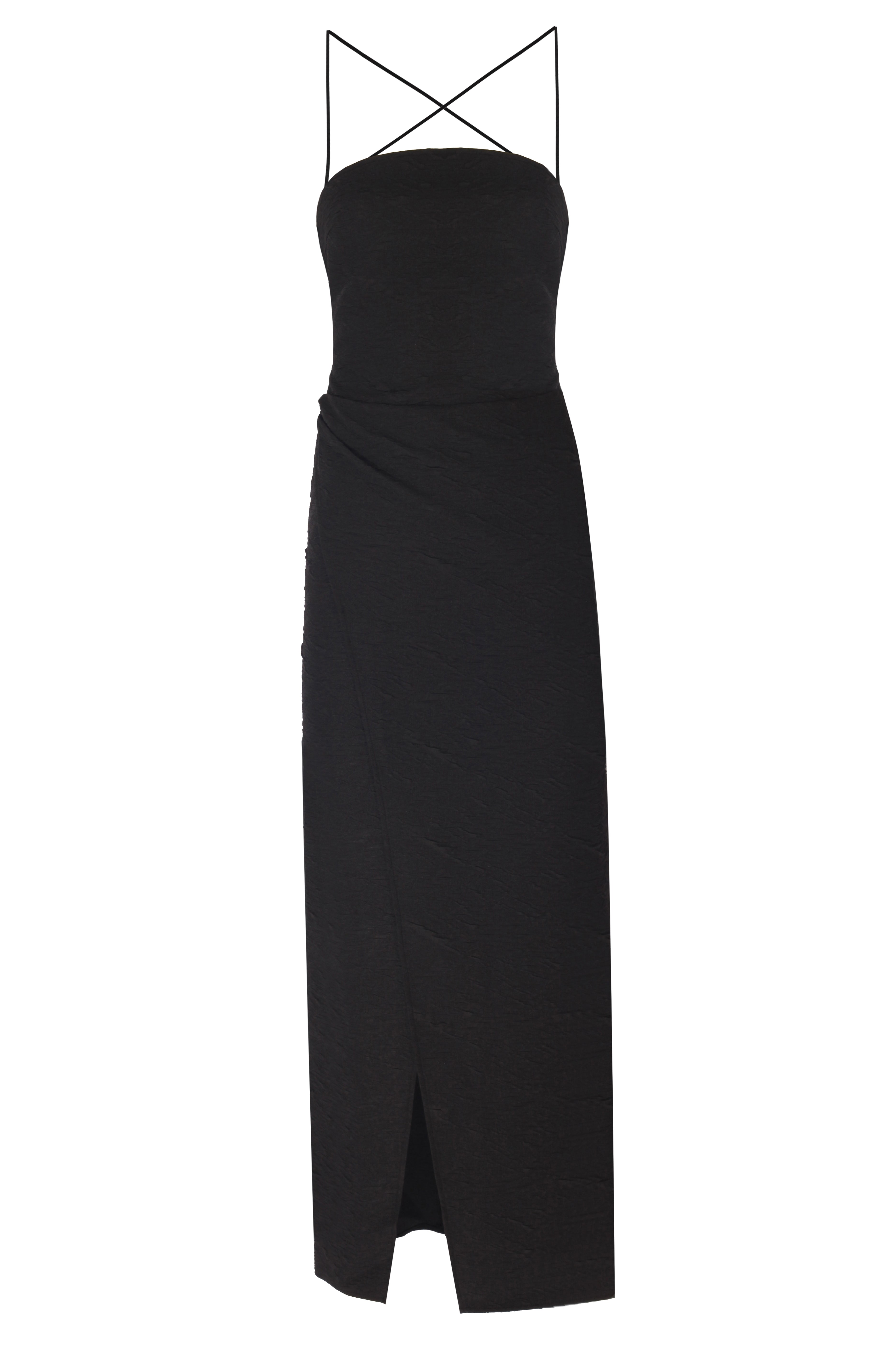 Yasemin Karagülle-Angela Dress Black-Elbise-1-Milagron.com