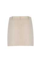 Yasemin Karagülle-Doriane Skirt Beige-Etek-2-Milagron.com