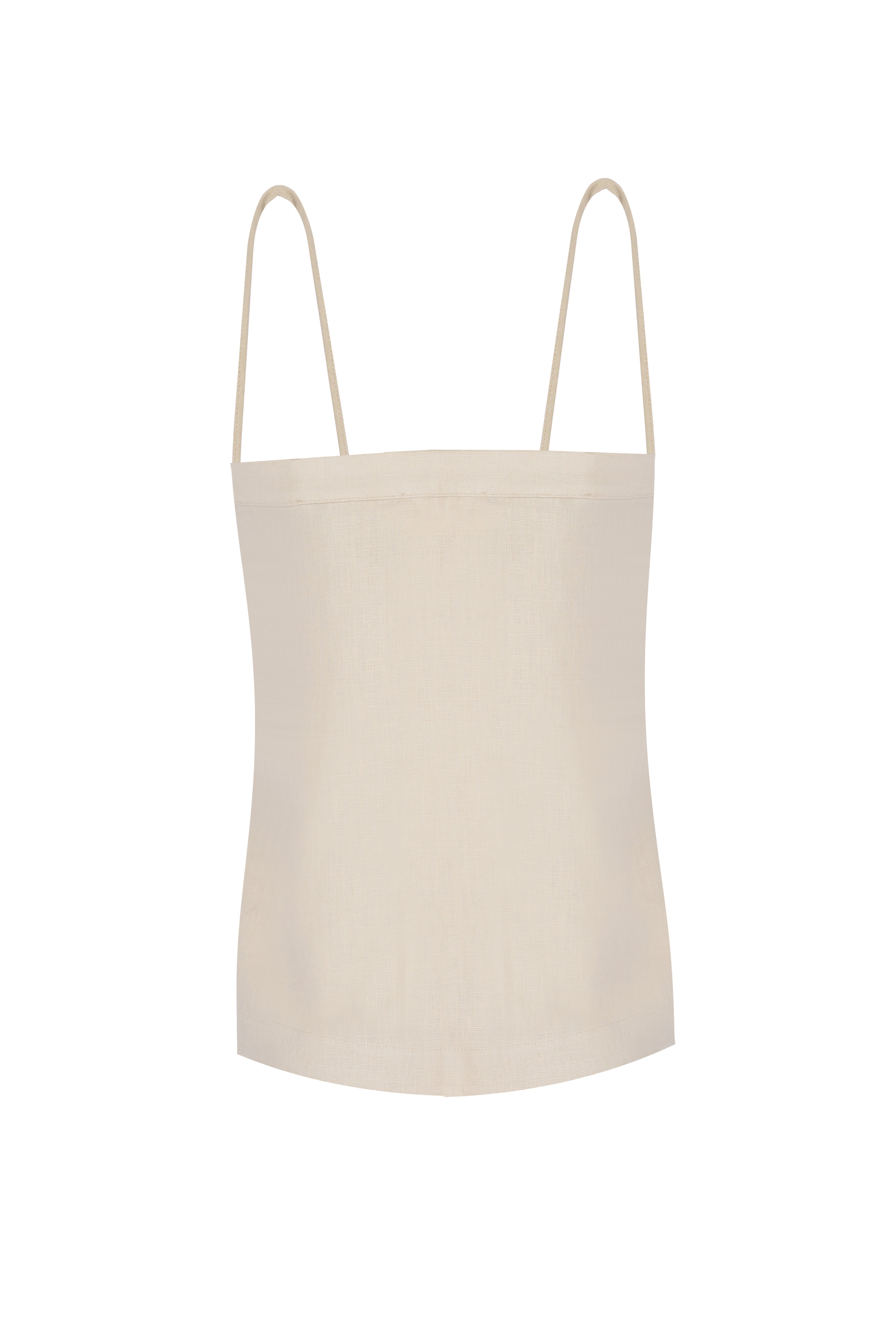 Yasemin Karagülle-Doriane Top Beige-Top-2-Milagron.com