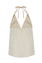 Yasemin Karagülle-Leah Top Beige-Top-2-Milagron.com