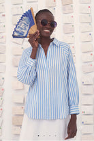 Lulu Shirt - Blue Of White