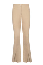 Yasemin Karagülle-Michelle Pants / Camel-Kumaş Pantolon-1-Milagron.com