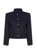 Yasemin Karagülle-Raquel Jacket Navy-Ceket-1-Milagron.com