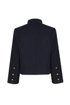 Yasemin Karagülle-Raquel Jacket Navy-Ceket-2-Milagron.com