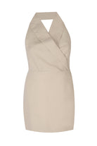 Yasemin Karagülle-Reneta Dress Beige-Elbise-1-Milagron.com