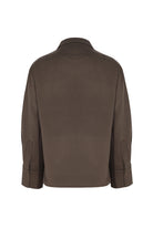 Yasemin Karagülle-Simone Shirt Dark Khaki-Gömlek-2-Milagron.com