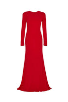 Yelda Alatekin-Bellatrix Red Maxi Dress-Elbise-4-Milagron.com