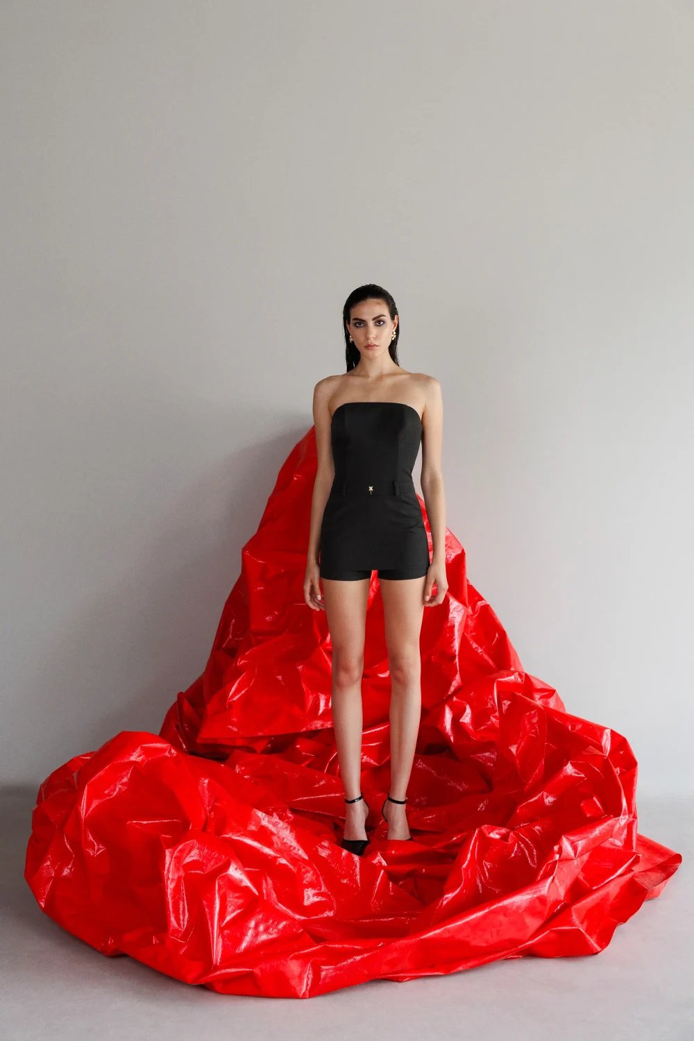 Yelda Alatekin-Delphinus Grey Jumpsuit-Tulum-3-Milagron.com