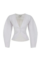 Yelda Alatekin-Pegasus White Jacket-Ceket-4-Milagron.com