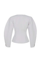 Yelda Alatekin-Pegasus White Jacket-Ceket-5-Milagron.com
