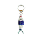 Boncuklu Mavi Balık Charm