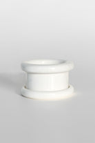 Yugatelier-Beyaz Beton Dekoratif Saksı-Dekoratif Saksı-4-Milagron.com