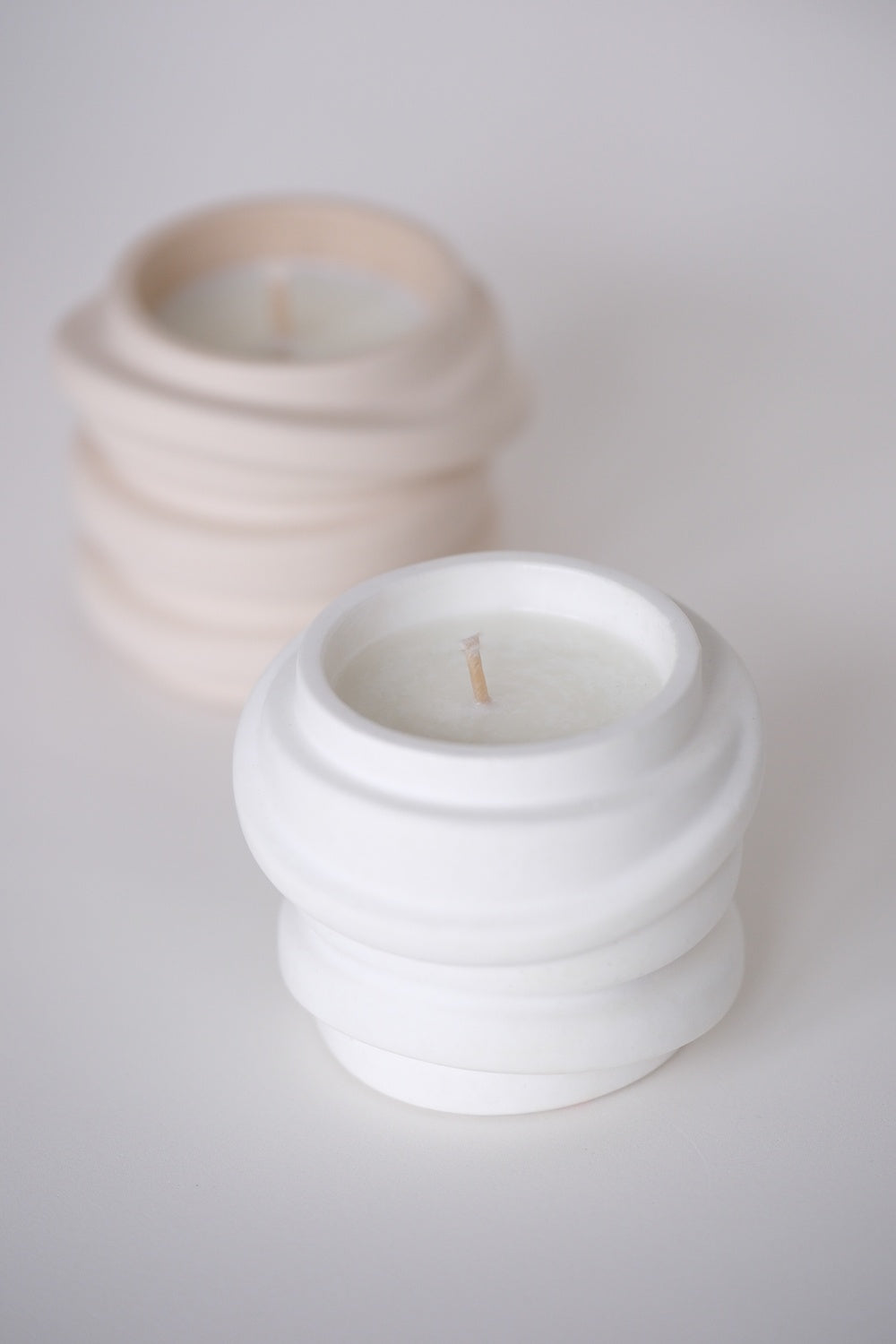 Yugatelier-Loop Bej Kokusuz Soya Wax Mum-Mum-5-Milagron.com