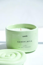 Yugatelier-Sandal & İ̇ncir Kokulu Soya Mumu-Mum-4-Milagron.com