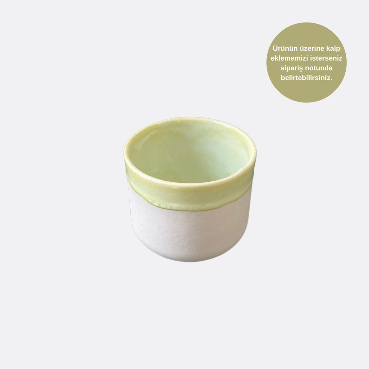 Olive Stoneware Tombul Mug