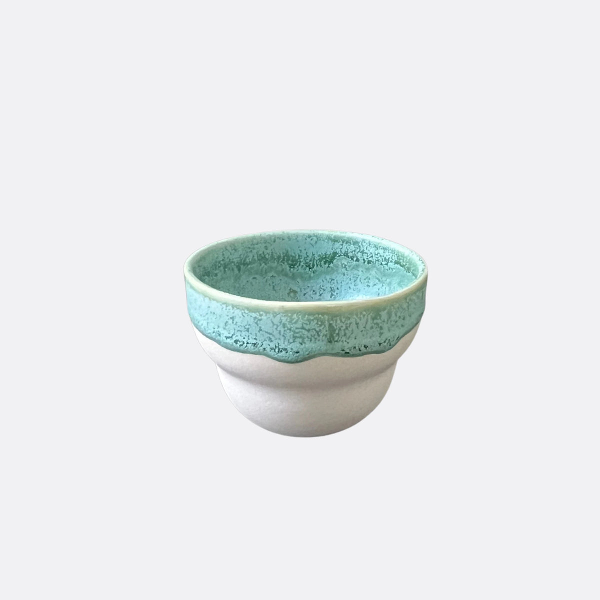 Azure Stoneware Bubble Mug