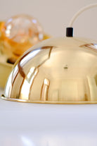 Zef Design-Armonien - Pirinç Avize - Siyah Kablo-Avize-3-Milagron.com