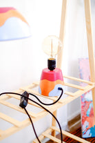 Zef Design-Teikhos - Terracotta Vişne Dim Edilebilir Masa Lambası-Masa Lambası-2-Milagron.com