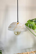 Zef Design-Temnos - Dokulu Turuncu Avize ,Siyah Kablo-Avize-1-Milagron.com