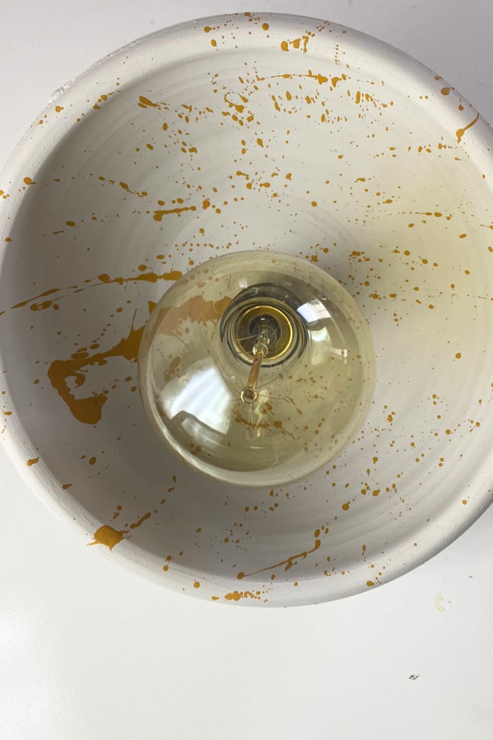 Zef Design-Temnos - Dokulu Turuncu Avize ,Siyah Kablo-Avize-2-Milagron.com