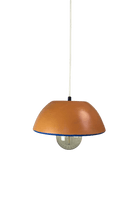 Zef Design-Temnos - Terracotta Mavi Avize , Beyaz Kablo-Avize-1-Milagron.com