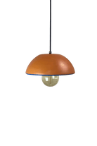 Zef Design-Temnos - Terracotta Mavi Avize , Beyaz Kablo-Avize-4-Milagron.com