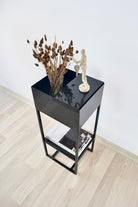 Zeus Dizayn-Aphrodite Siyah Yan Sehpa-Sehpa-4-Milagron.com