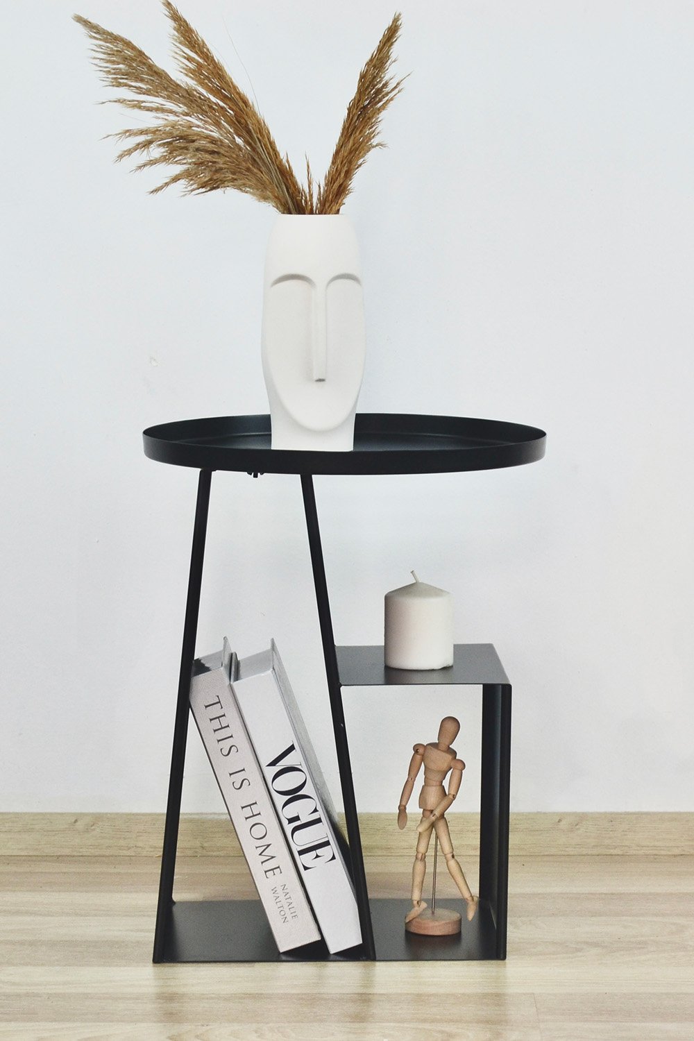 Zeus Dizayn-Kratos Siyah Yan Sehpa-Sehpa-1-Milagron.com