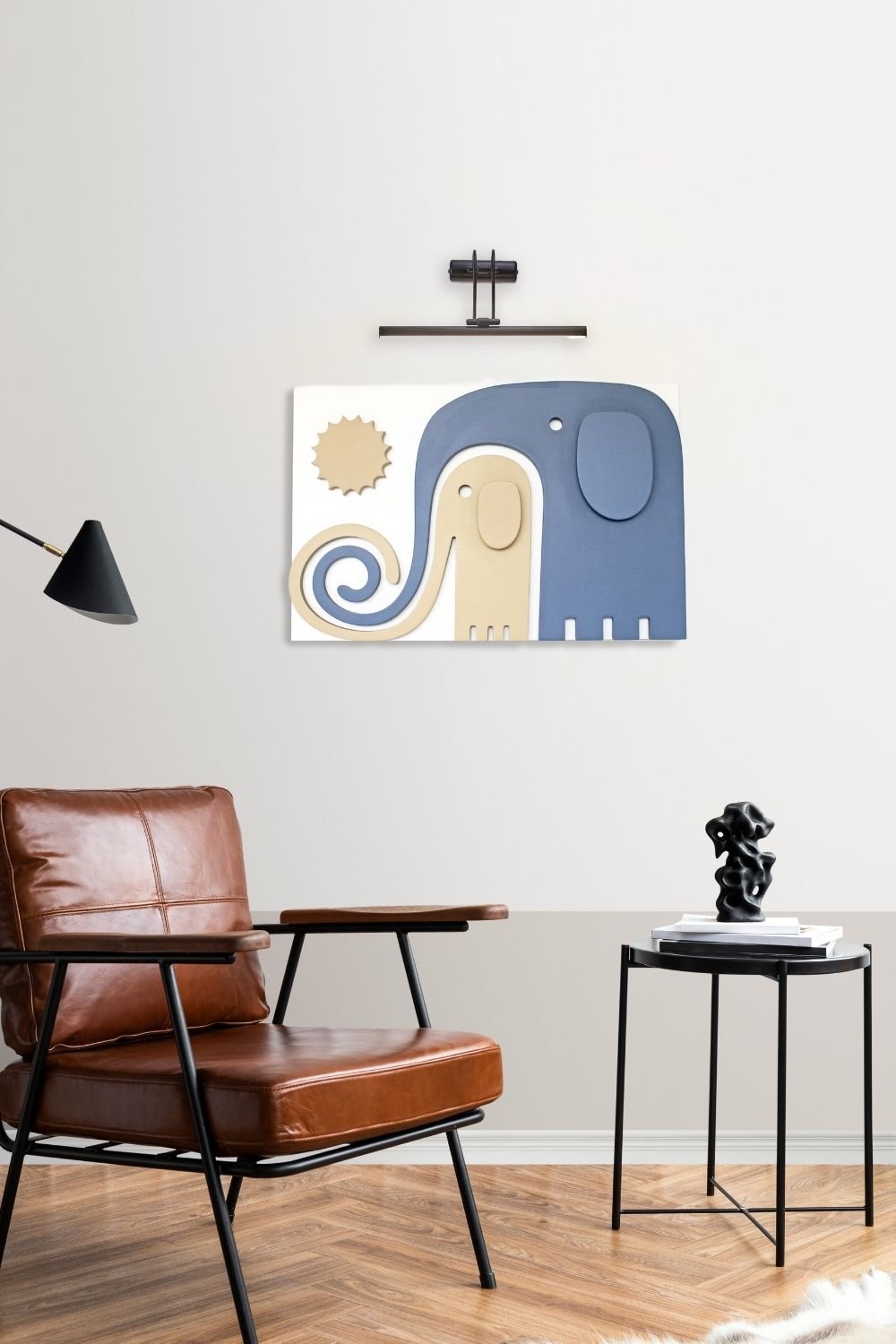 Zeus Dizayn-Rhea Lake Duvar Dekoru Mavi-Duvar Dekorları-1-Milagron.com