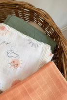 Zeynep Akdemir | Creative Studio-3'lü Muslin Bebek Battaniyesi / Örtü-Bebek Battaniye-1-Milagron.com