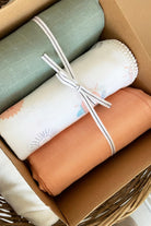 Zeynep Akdemir | Creative Studio-3'lü Muslin Bebek Battaniyesi / Örtü-Bebek Battaniye-2-Milagron.com