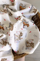 Zeynep Akdemir | Creative Studio-Muslin Bebek Battaniyesi 3'lü Set-Bebek Battaniye-4-Milagron.com