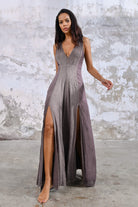 Zhe Dress Ancient Rose - Bohem Maxi Kadın Elbise - 8