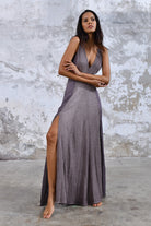 Zhe Dress Ancient Rose - Bohem Maxi Kadın Elbise - 9