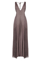 Zhe Dress Ancient Rose - Bohem Maxi Kadın Elbise - 10