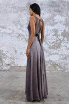 Zhe Dress Ancient Rose - Bohem Maxi Kadın Elbise - 7