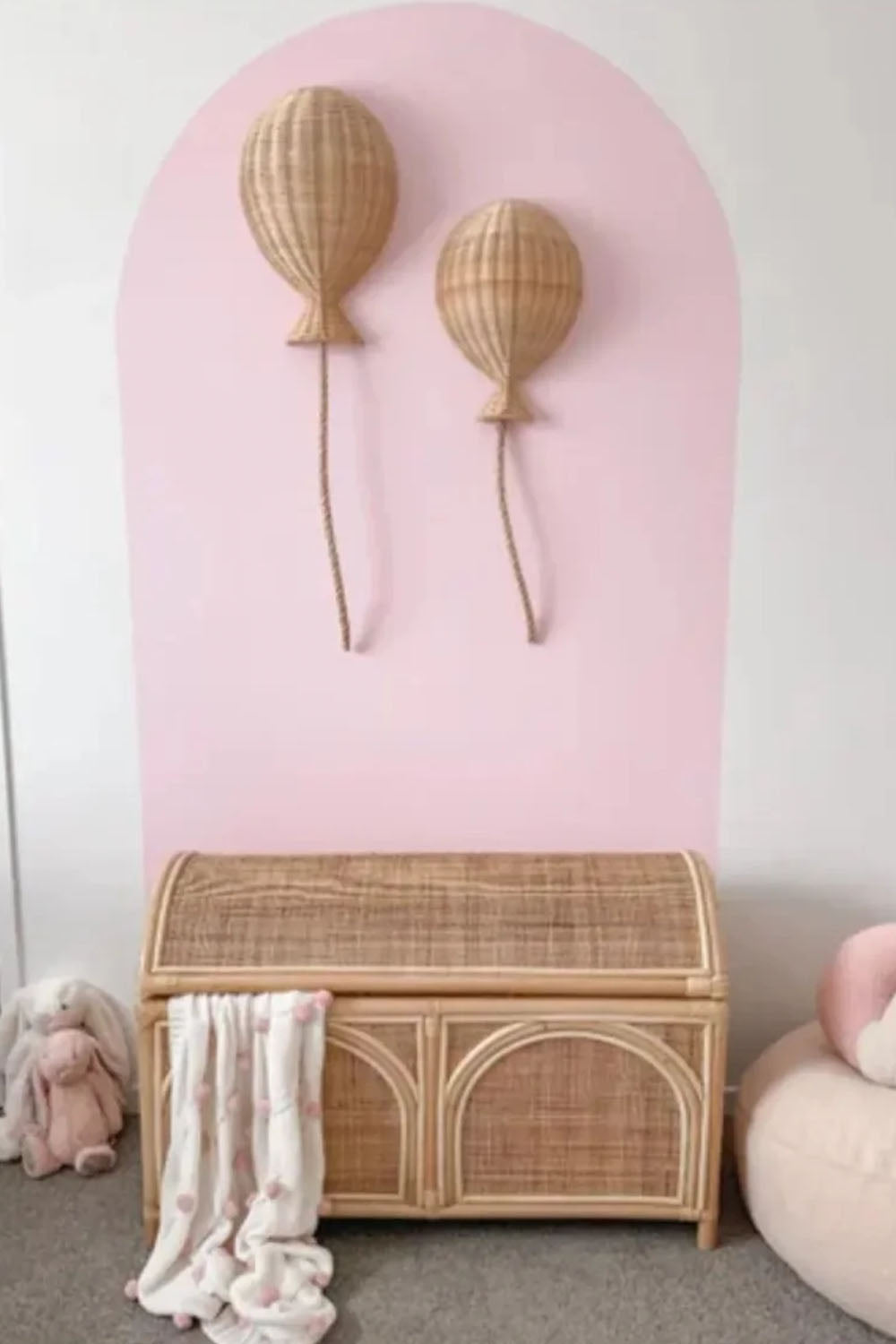 Zoa Collection-2'li Rattan Balon-Duvar Dekorları-1-Milagron.com