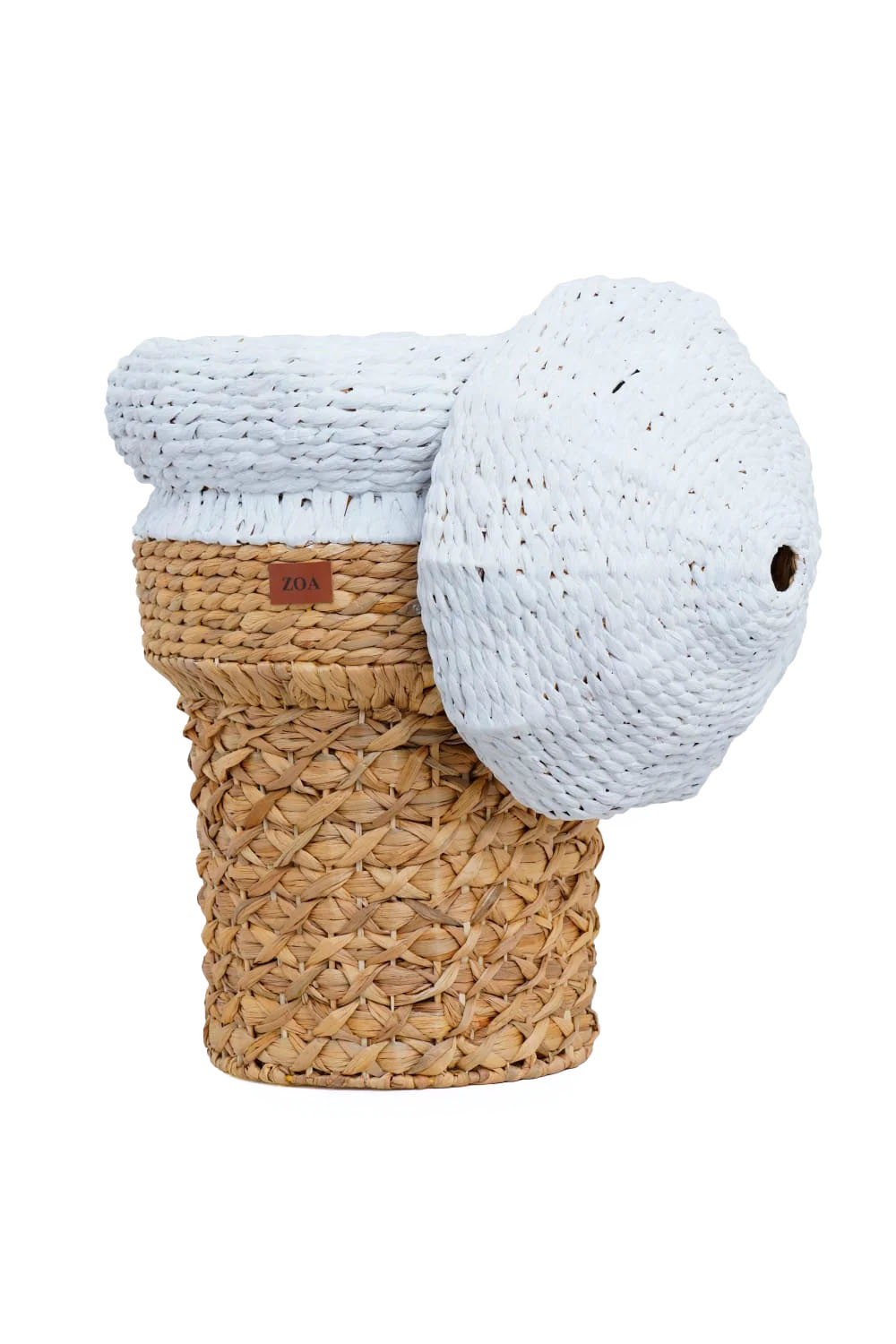 Zoa Collection-Dondurma Rattan Oyuncak Sepeti-Sepet-3-Milagron.com