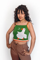 Zone Design Store-El Örgüsü Bluz | Ku Vak Vak-Bluz-3-Milagron.com