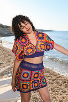 Zone Design Store-Plaj Giyim - Bluz & Etek Takımı | Boho-Elbise-2-Milagron.com