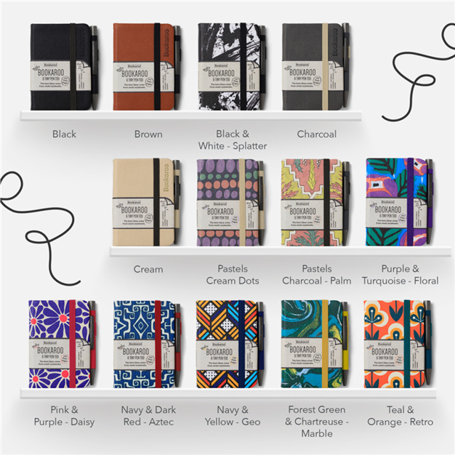 If Bookaroo A7 Gece Mavisi Sarı Defter+Kalem Geo 38211